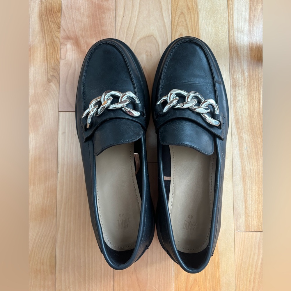 H&M platform loafers